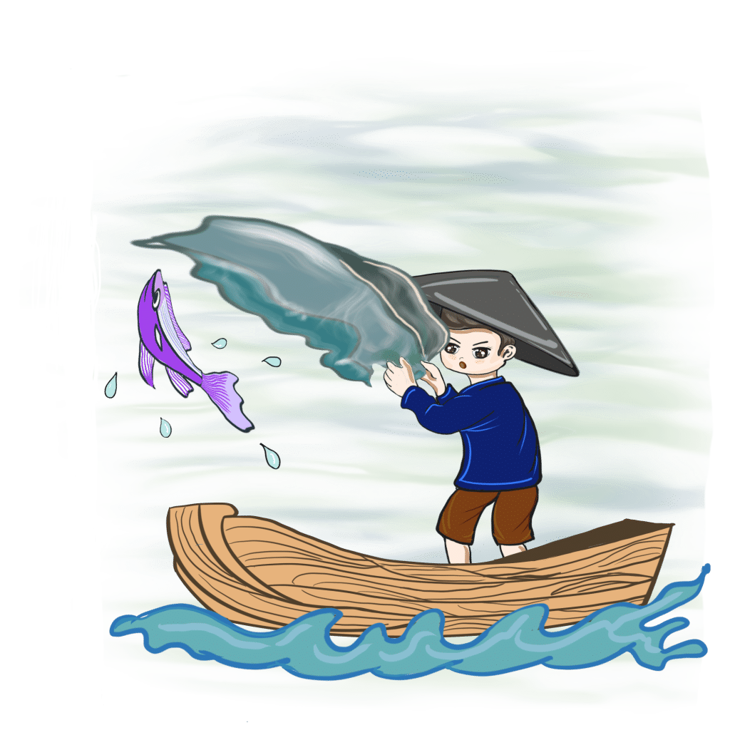 จับปลาช่อนตัวใหญ่