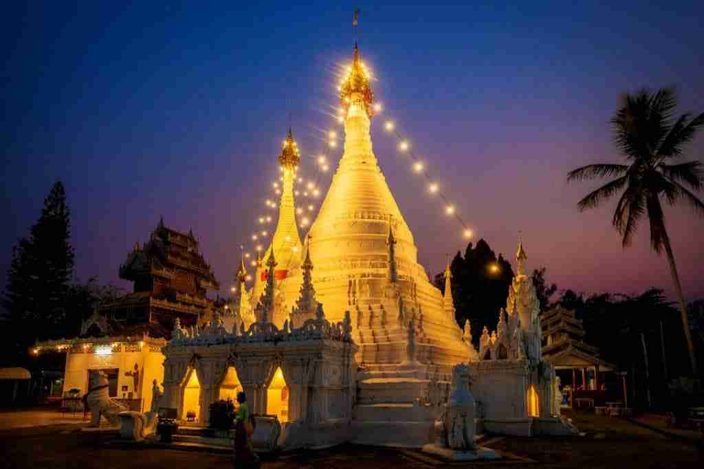 วัดพระธาตุดอยกองมู แม่ฮ่องสอน