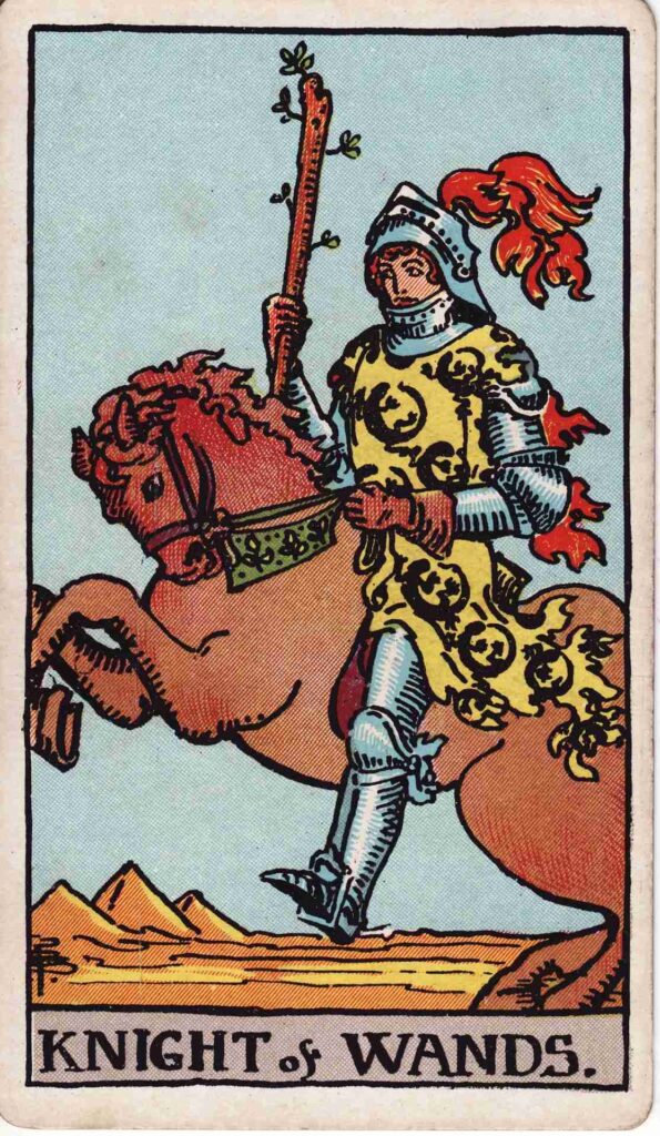 KNIGHT OF WANDS