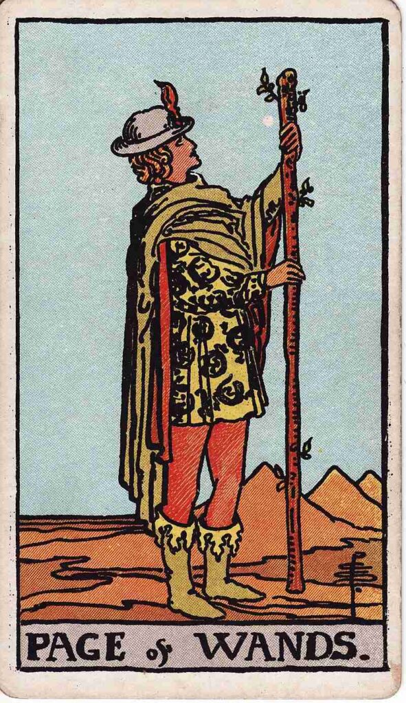 PAGE OF WANDS