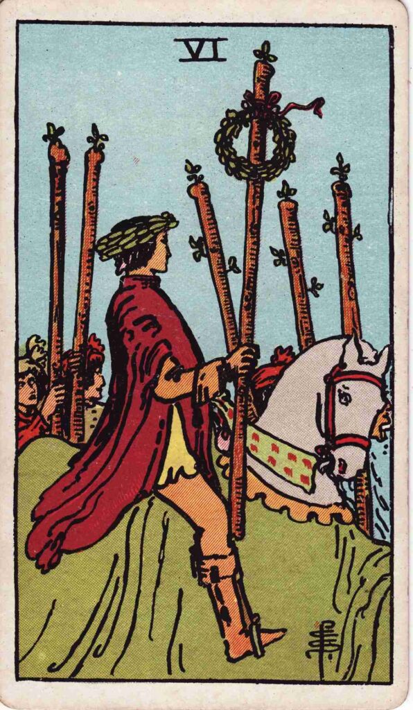 SIX OF WANDS