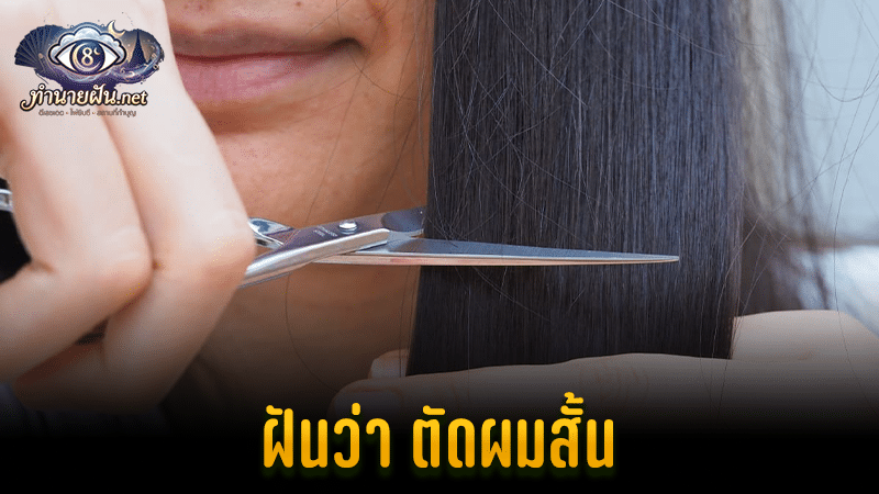 ฝันว่าตัดผมสั้น บอกลางดี หรือ บอกโชคลาภ