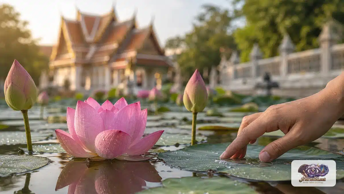 ฝันเห็นดอกบัว ความหมายโดยรวม