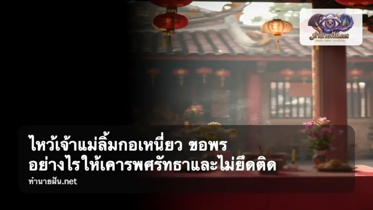 เจ้าแม่ลิ้มกอเหนี่ยว ภาพปก
