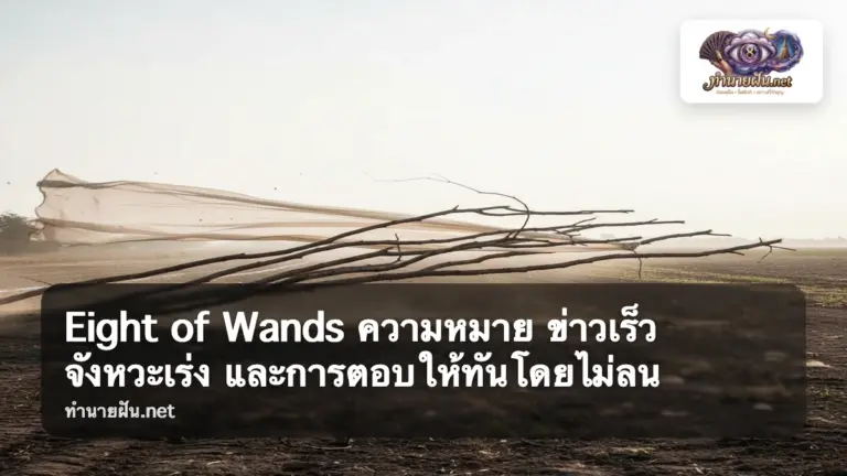 Eight of Wands ภาพปก