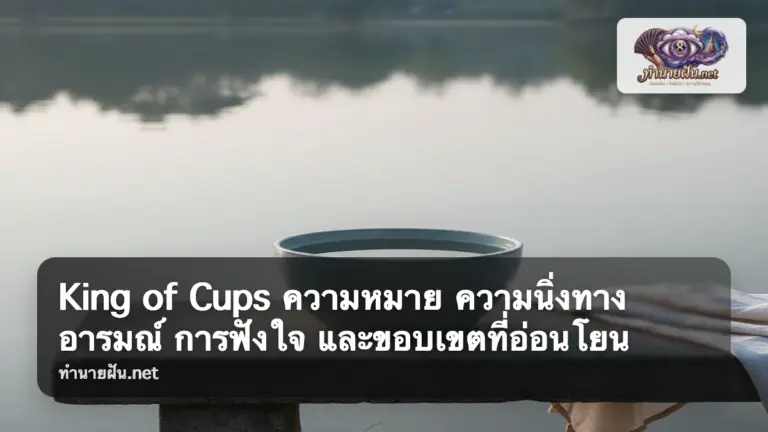 King of Cups ภาพปก