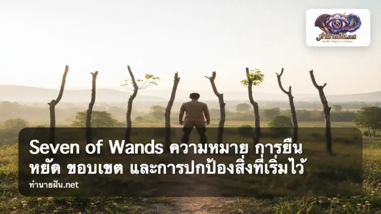 Seven of Wands ภาพปก