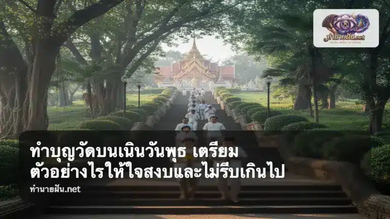 ทำบุญวัดบนเนินวันพุธ ภาพปก