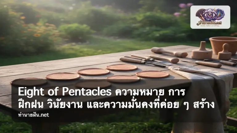 Eight of Pentacles ภาพปก