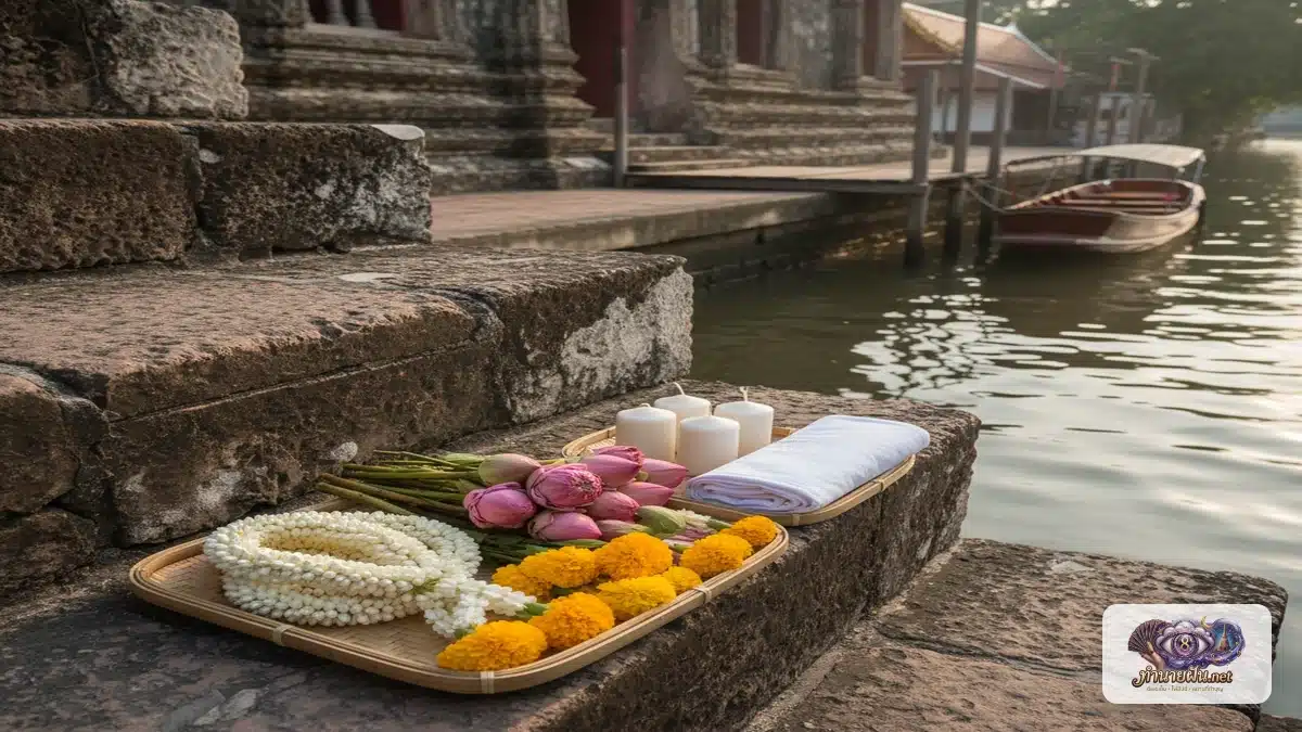 ทำบุญวัดริมคลองวันเสาร์ ความหมายหลัก