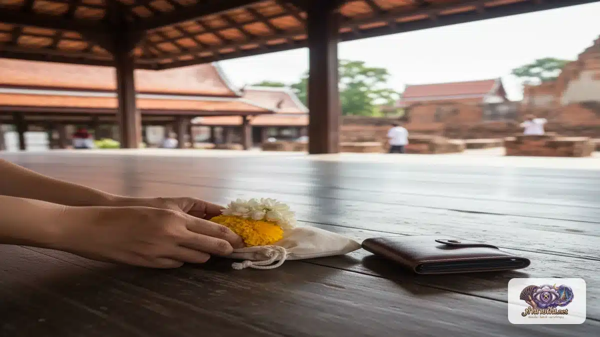 ทำบุญวัดเก่าในเมือง ความหมายหลัก
